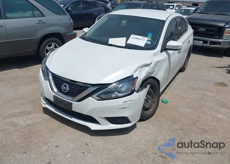 2016 Nissan Sentra Sv из США, поврежденный, VIN 3N1AB7AP6GY316282